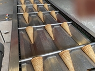 능률적인 아이스크림 콘 굽기 기계 스테인리스 물자 내구재