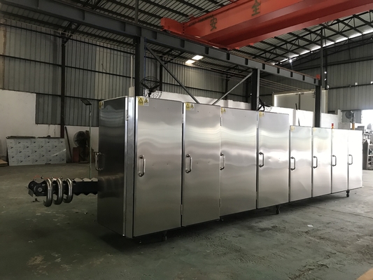 좋은 가격 3200pcs/H 190mm 자동 아이스크림 콘 기계 PLC 코어 온라인으로