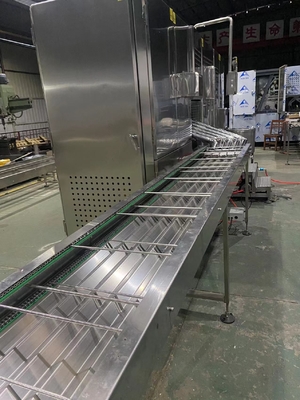좋은 가격 기계 자리 작동을 만드는 4.5 kw 3800 pcs/H 와플콘 온라인으로