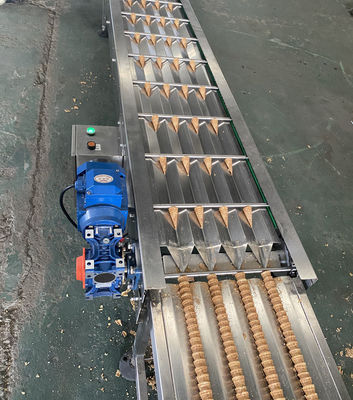 좋은 가격 친절한 10kg/h 길이 60mm 자동적인 아이스크림 콘 기계 Eco 온라인으로
