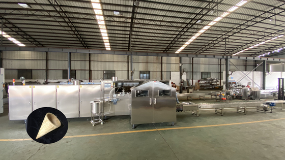 가마형을 굽는 3.37 kw 7 kg/H 자동적 얼음 크림 콘 기계
