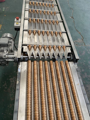 380V 16 kg/H 135 밀리미터 아이스크림 콘 생산 라인